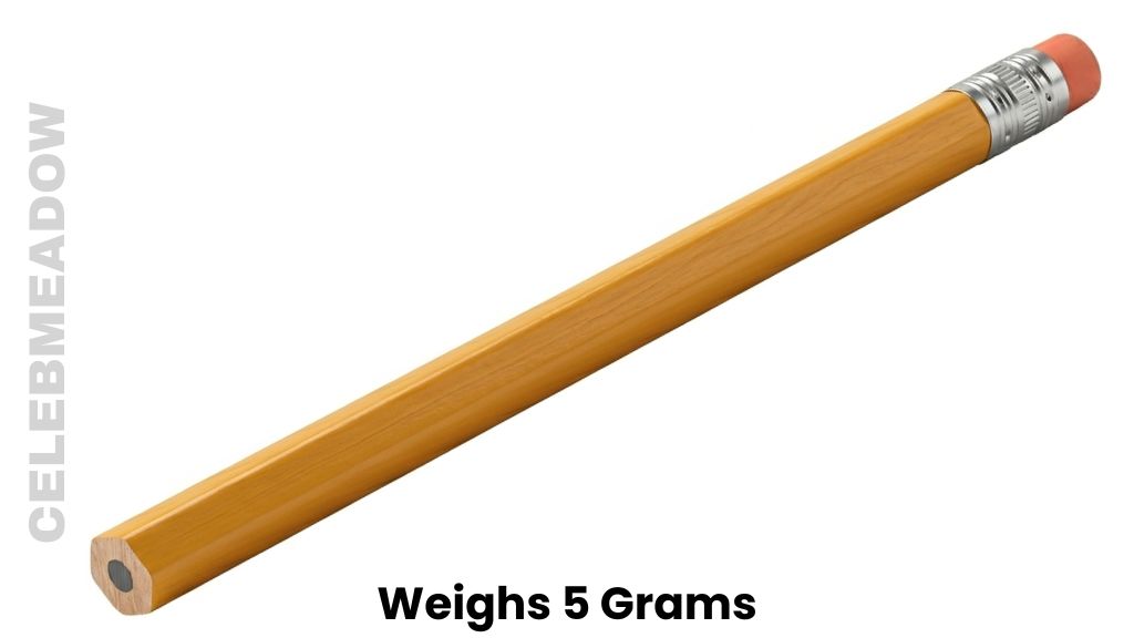 A Standard Wooden Graphite Pencil Weigh 5 Grams