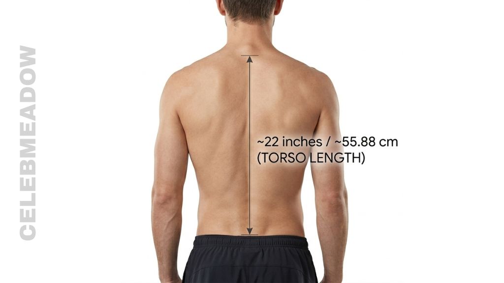 Adult Male Torso (Length) that is 22 Inches Long or Big