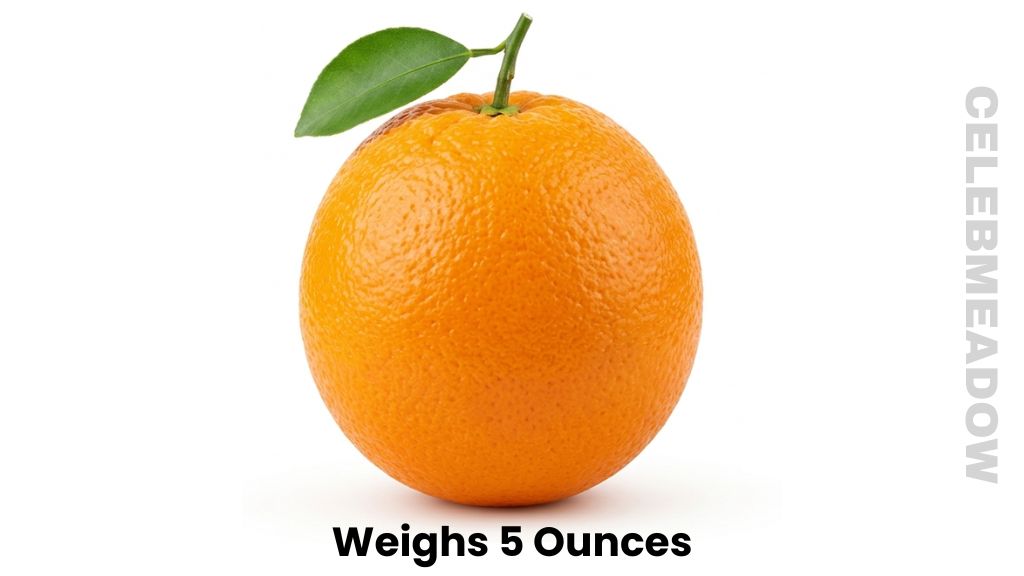 An Average Orange Weigh 5 Ounces