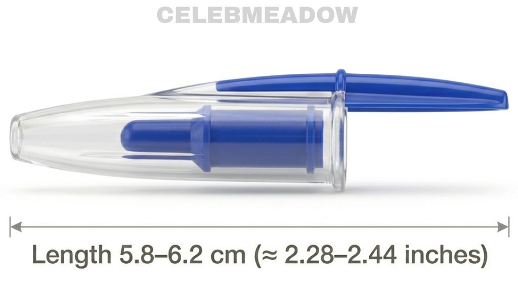 BIC Cristal Pen Cap That Is 6 cm Long