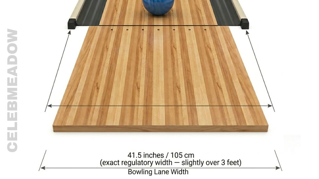Bowling Lane That is 3 Feet Long