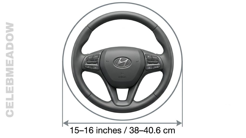 Car Steering Wheel 40 cm Big