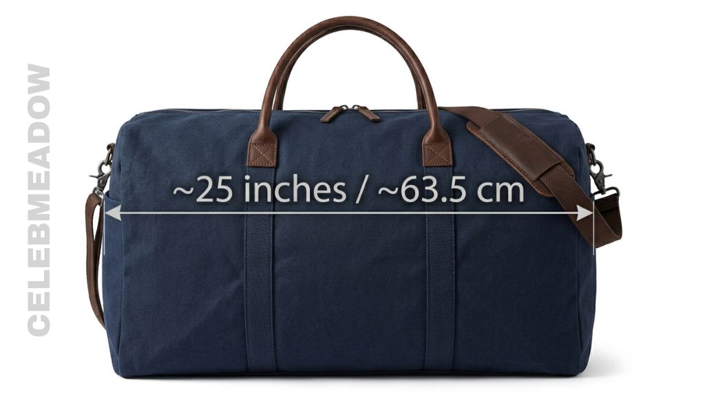Carry-On Duffel Bag (Length) that is 25 Inches Long or Big