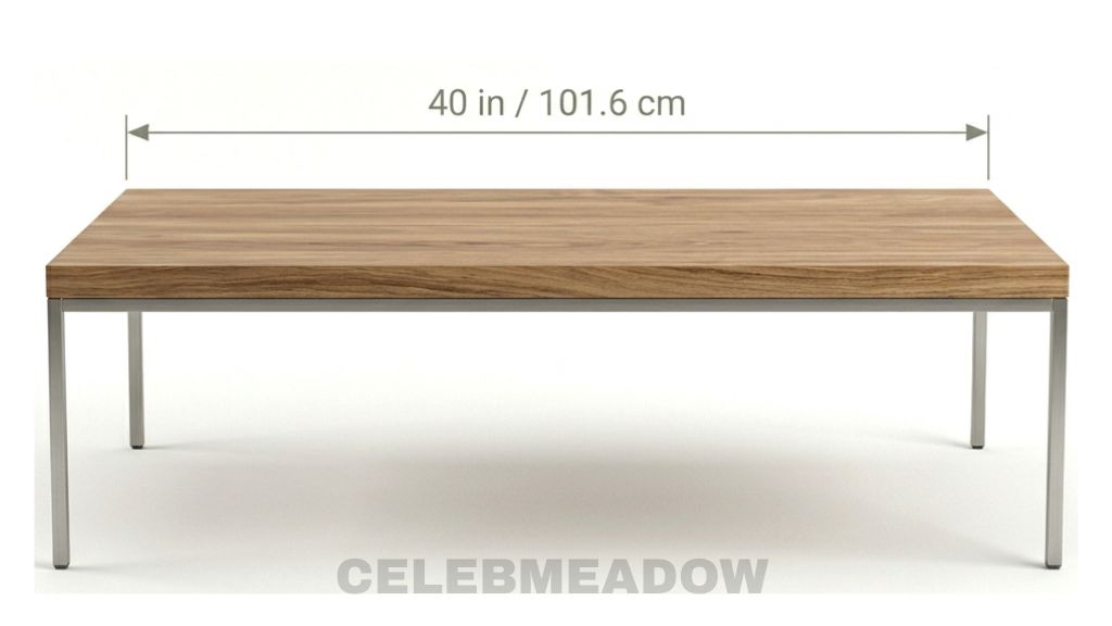 Coffee Table Length (Small to Medium Size) That Is 40 Inches Long