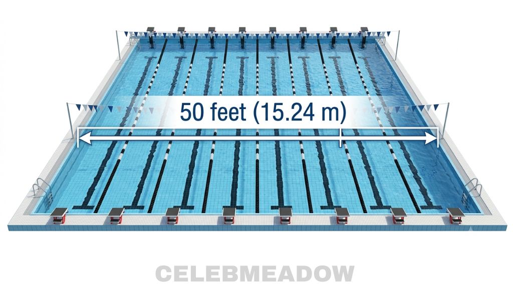 Community Pool That Is 50 Feet Long
