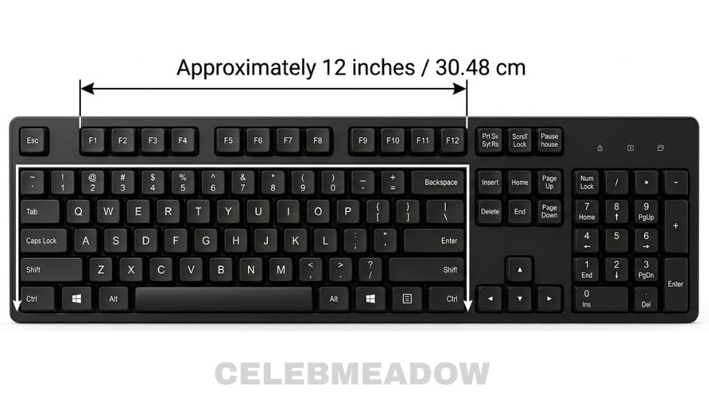 Desktop Keyboard That Is 1 Foot Big