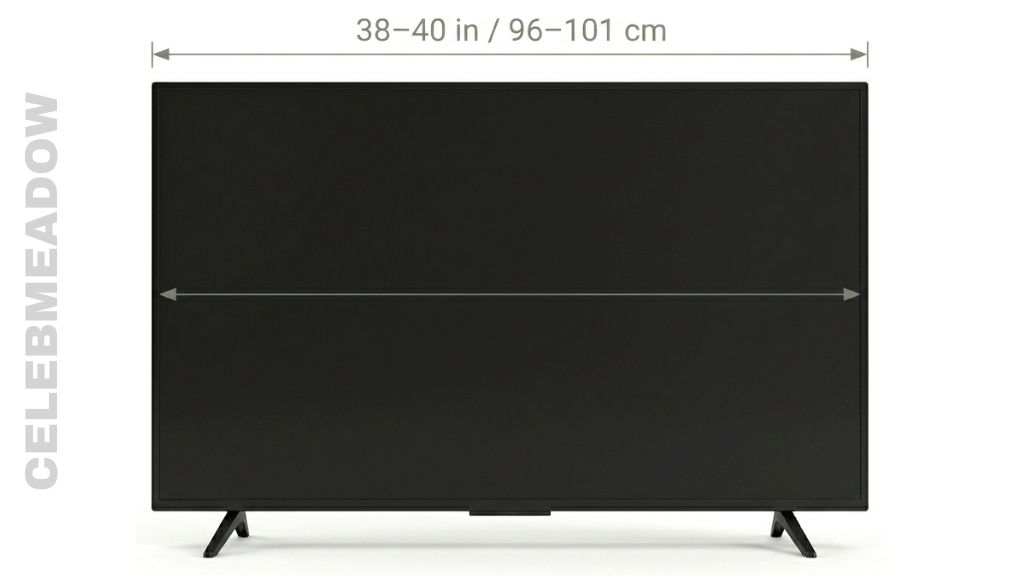 Flat-Screen TV Width That Is 40 Inches Long
