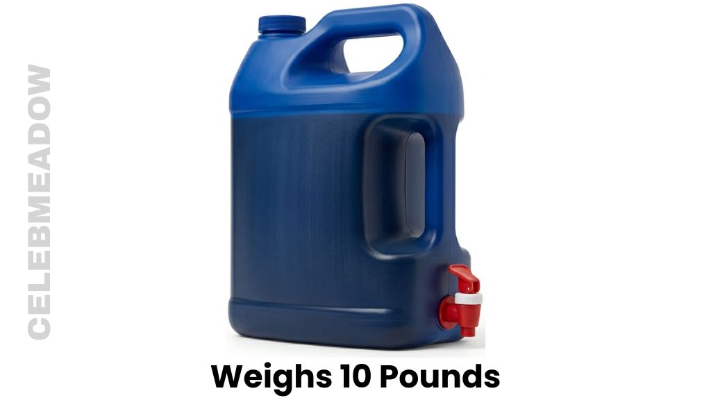 Giant Liquid Laundry Detergent Jug Weigh 10 Pounds