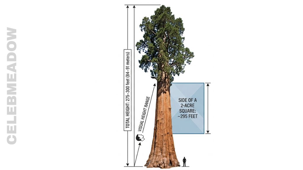 Giant Sequoia Tree That Is About 2 Acres in Size