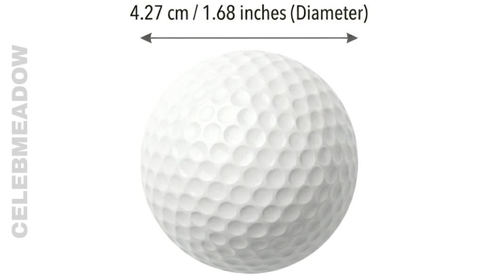 Golf Ball That Is 5 cm Big