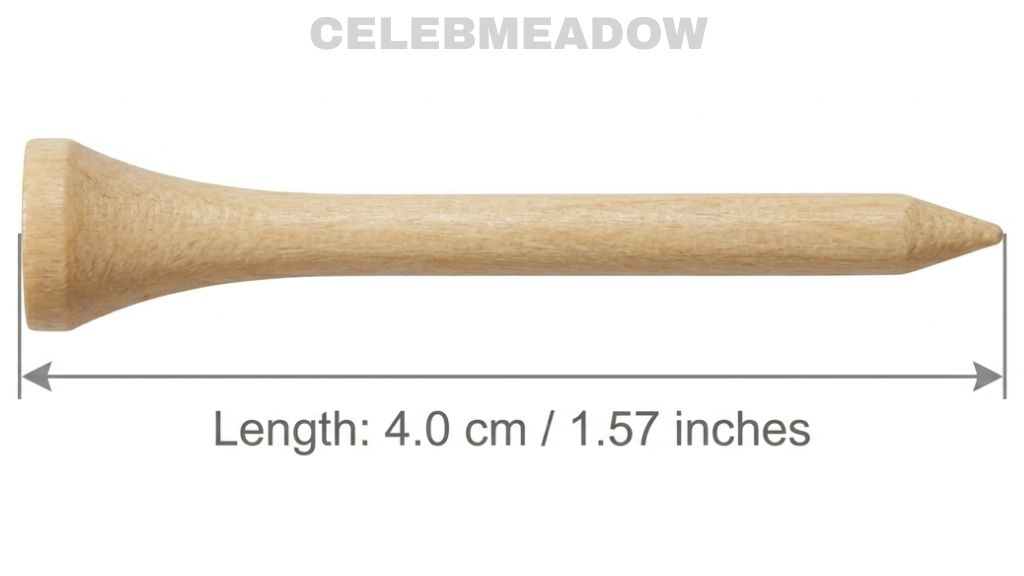 Golf Tee That Is 4 cm Big