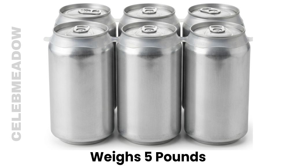 Half a 12-Pack of Soda Weighs 5 Pounds