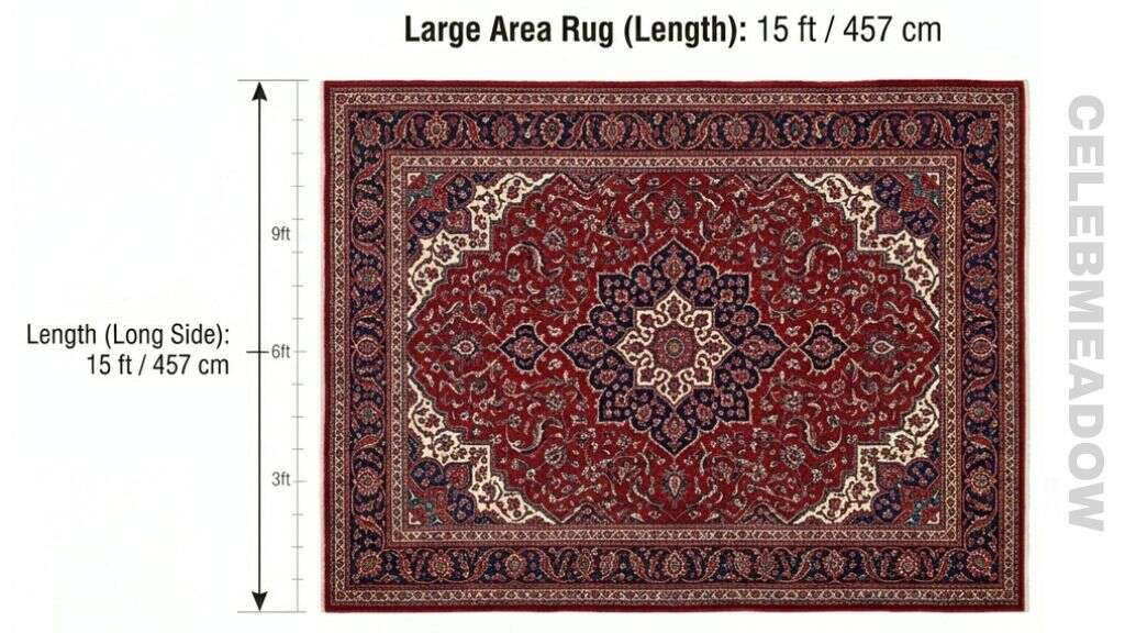 Large Area Rug That Is 15 Feet Long