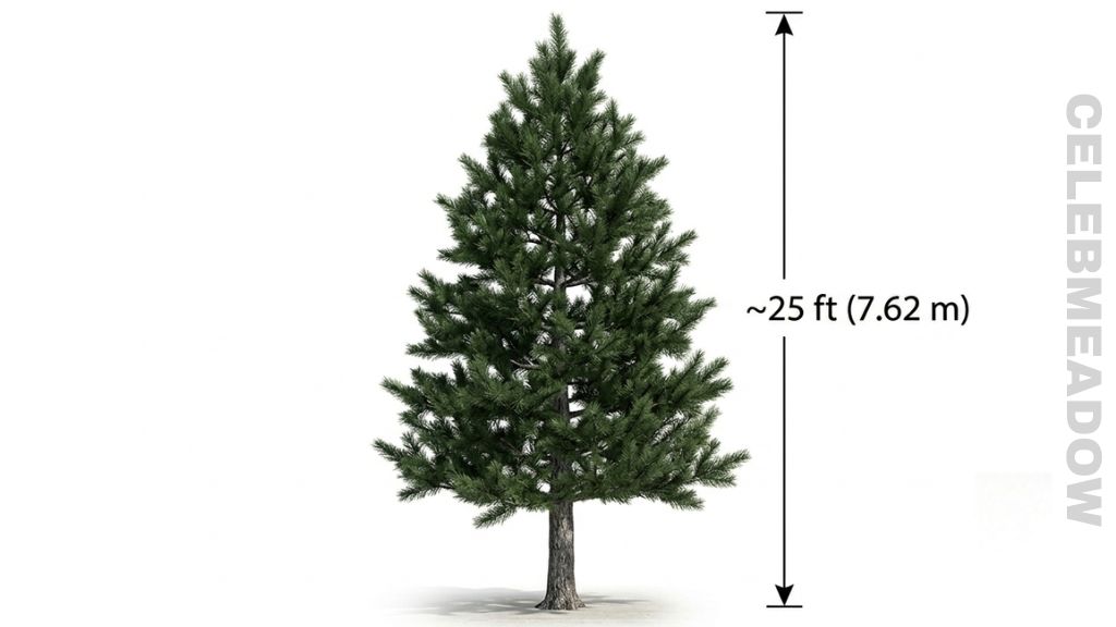 Large Pine Tree That Is 25 Feet Tall