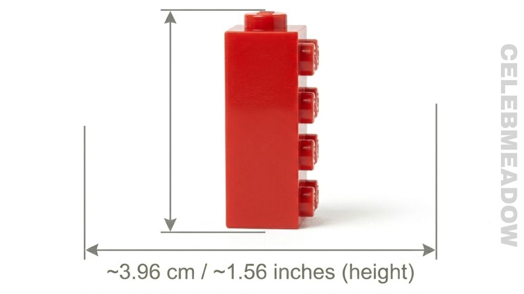 LEGO Brick 2×4 That Is 4 cm Big
