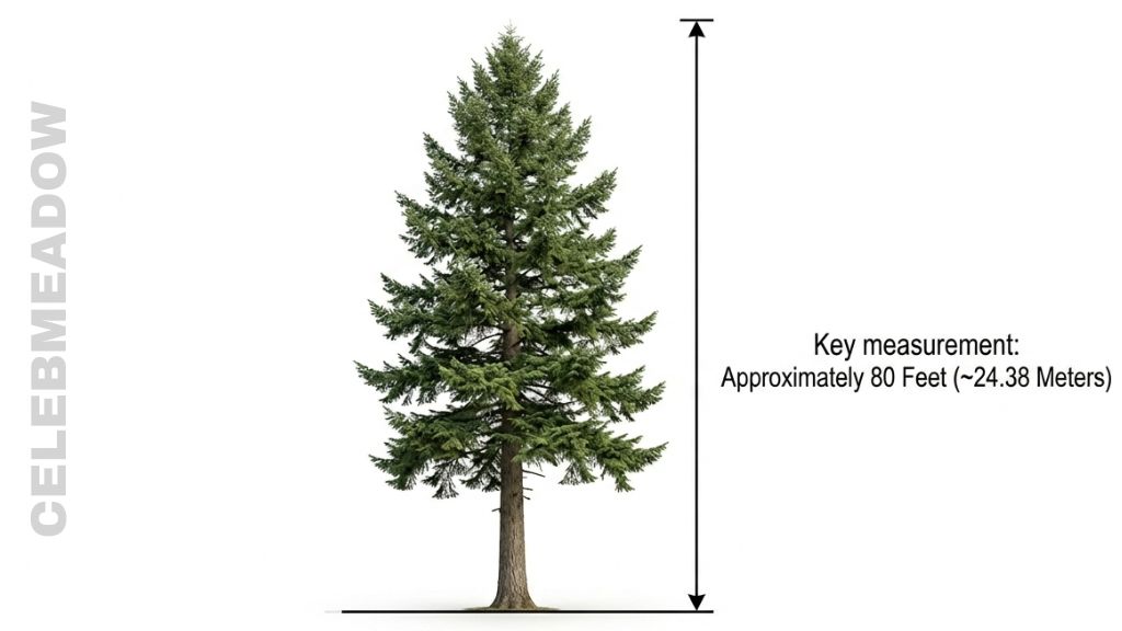 Mature Douglas Fir Tree That Is 80 Feet Long