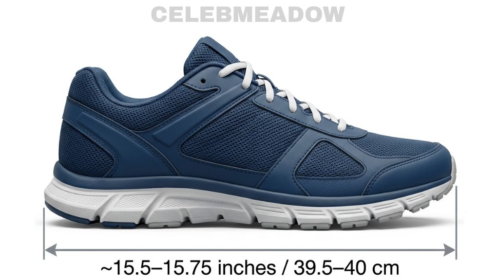 Men’s Size 14 Sneaker 40 cm Big
