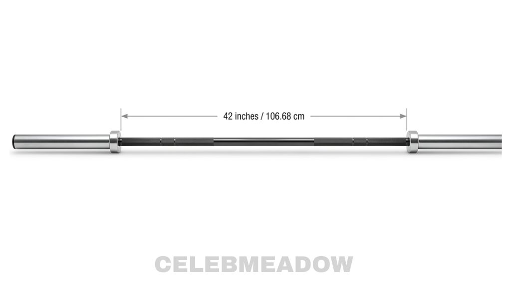 Olympic Barbell Inner Shaft Width That Is 42 Inches Long