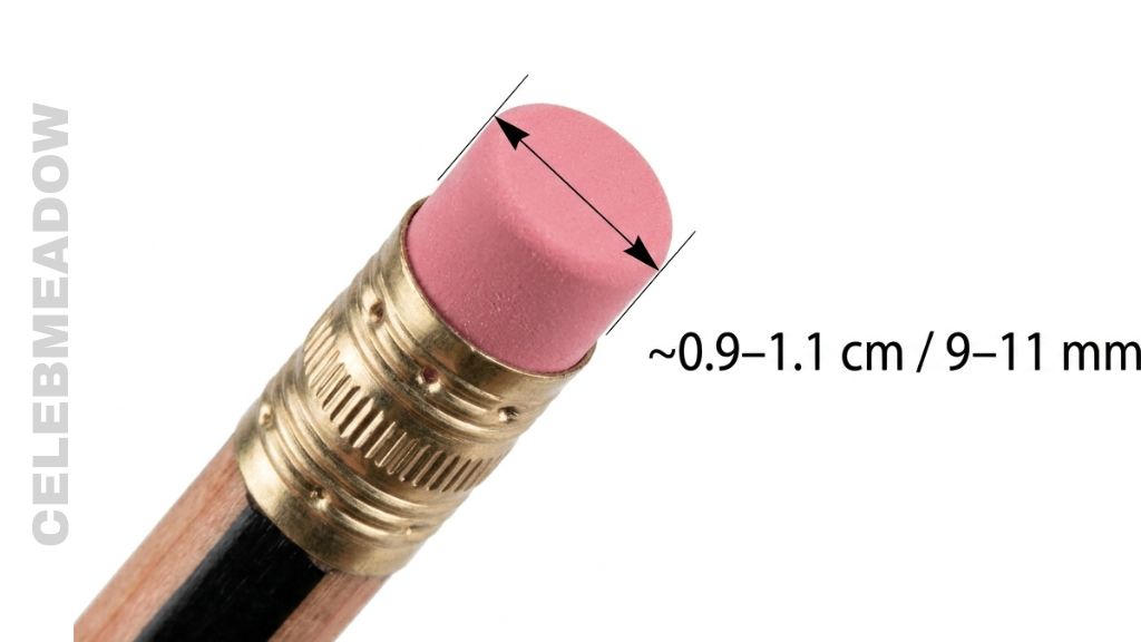 Pencil Eraser That Is 1 cm Long