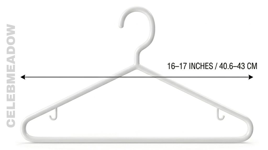 Plastic Clothes Hanger 40 cm Big