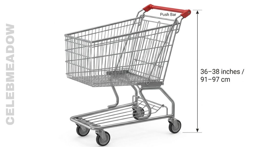 Shopping Cart Handle That is 3 Feet Long
