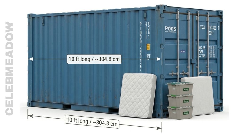 Small Shipping Container That Is 10 Feet Long