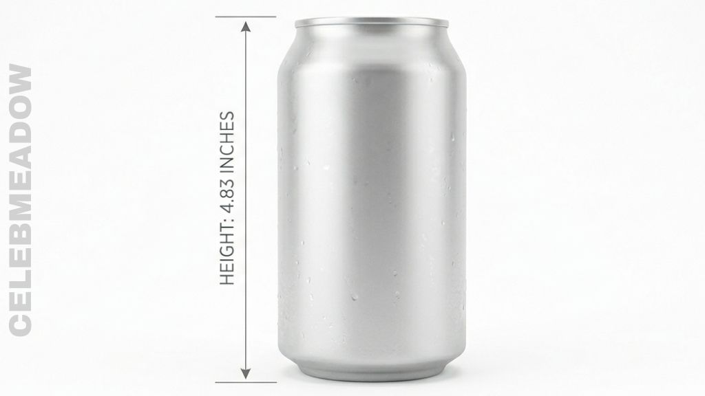 Standard 12-Ounce Aluminum Soda Cans That Is About 40 Acres Visually