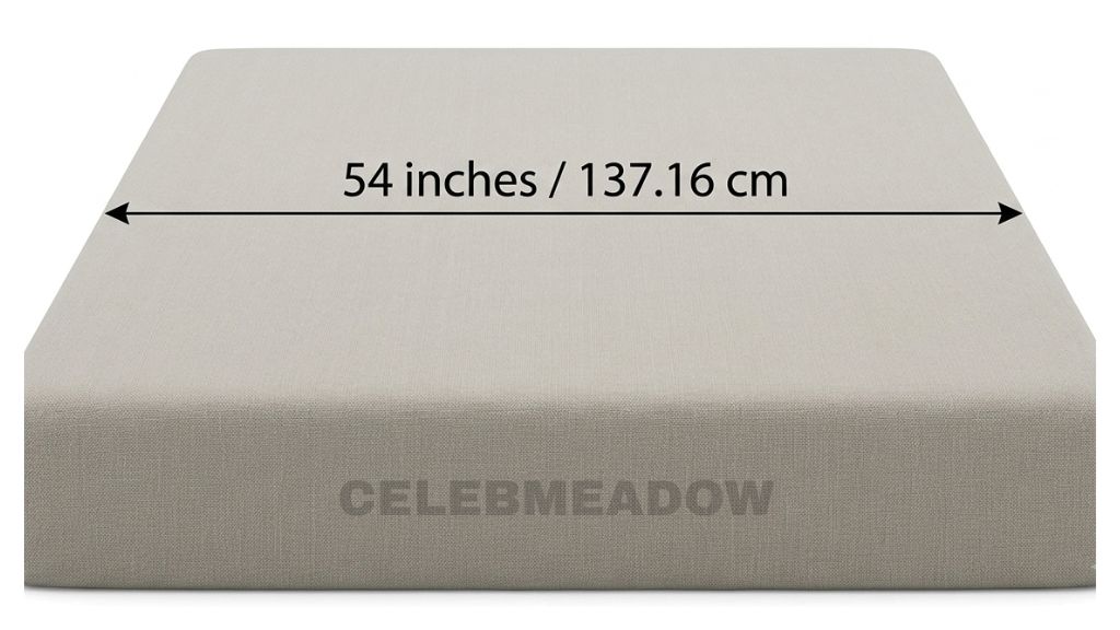 Standard Full-Size (Double) Mattress That Is 54 Inches Long