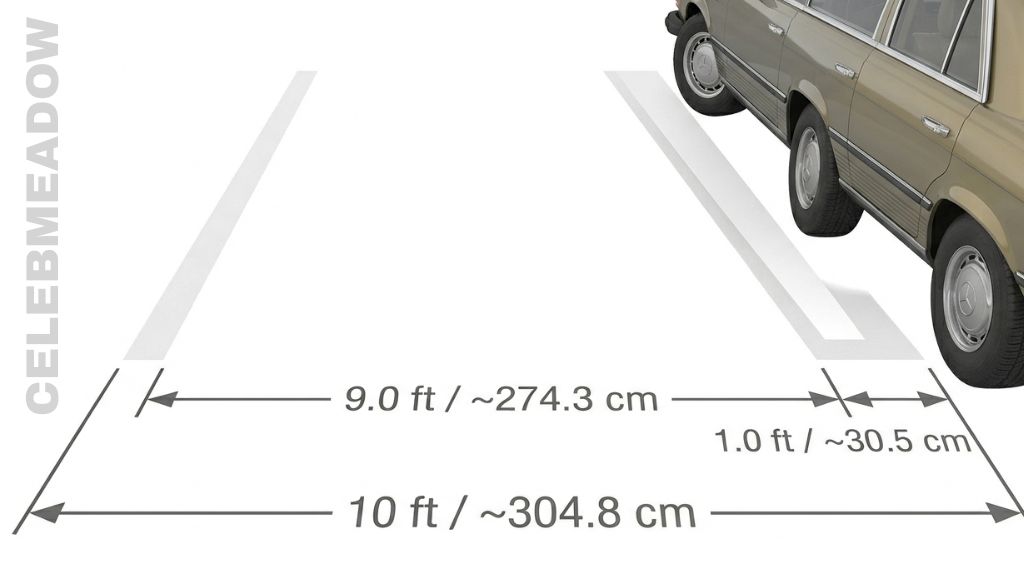 Standard Parking Space That Is 10 Feet Long