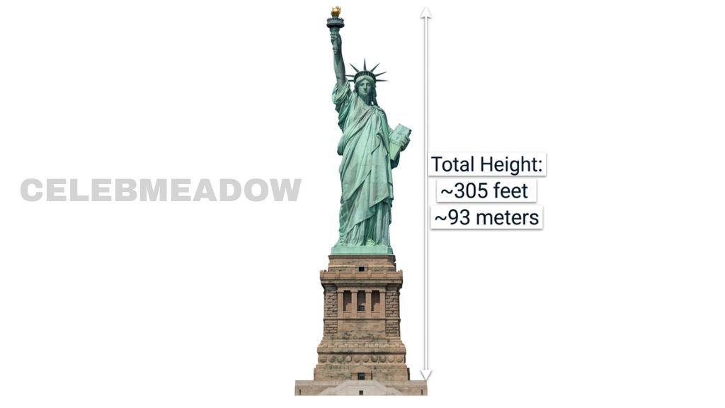 Statue of Liberty That Is 300 Feet Tall