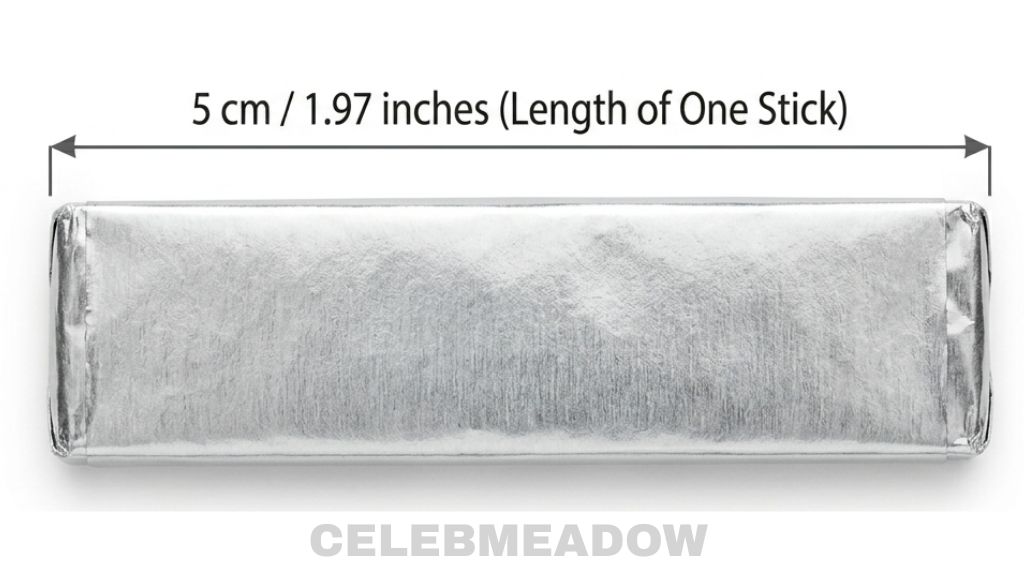Stick of Gum That Is 5 cm Big