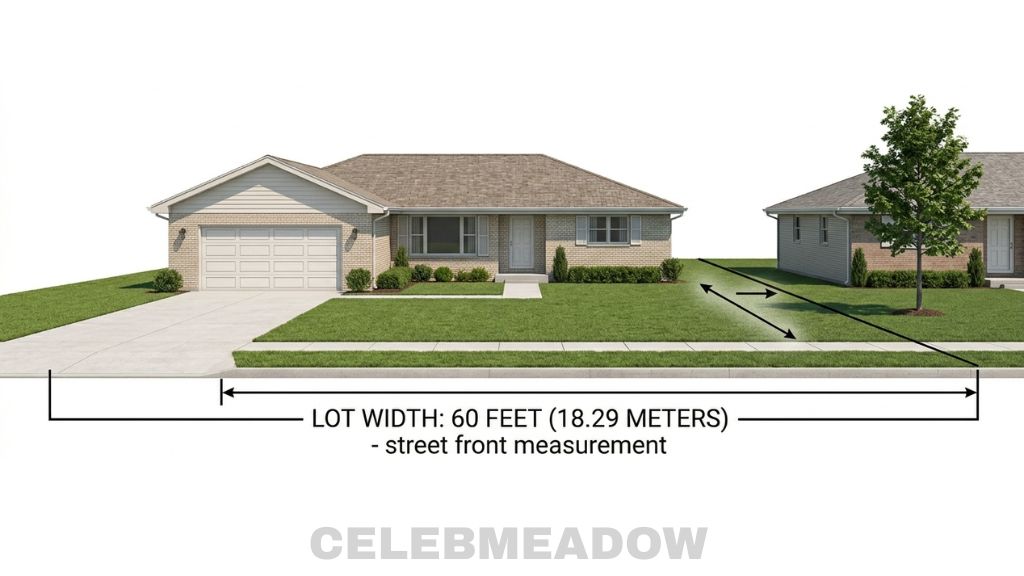 Suburban Lot Width That Is 60 Feet Long