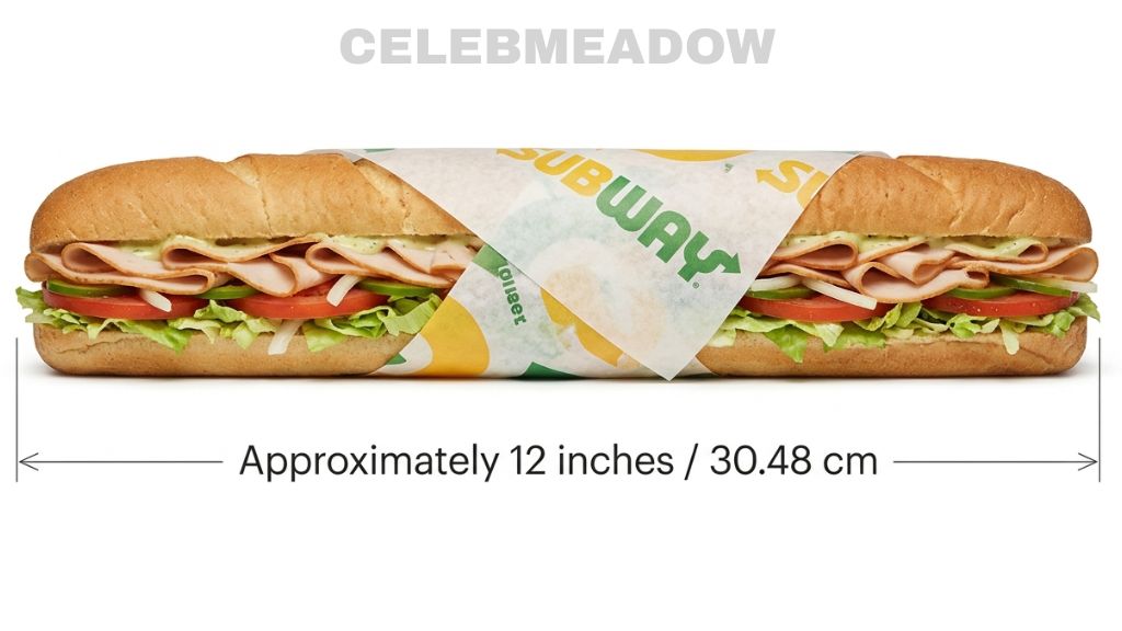 Subway Footlong Sandwich That Is 1 Foot Long