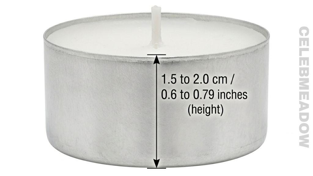 Tealight Candle That Is 2 cm Long