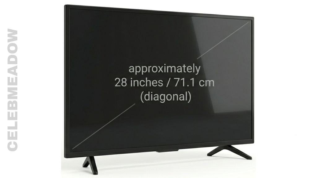 Television Screen 70 cm Big