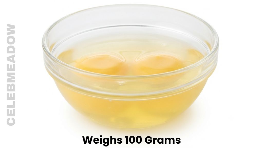 The Liquid Inside Two Large Chicken Eggs Weigh 100 Grams