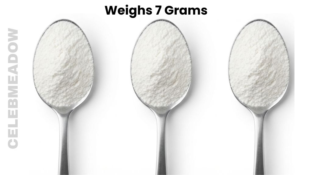 Three Level Teaspoons of All-Purpose Flour Weighs 7 Grams