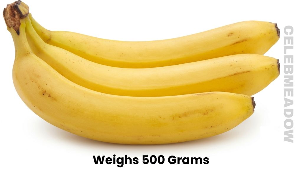 Three Medium-Sized Bananas Weighs 500 Grams