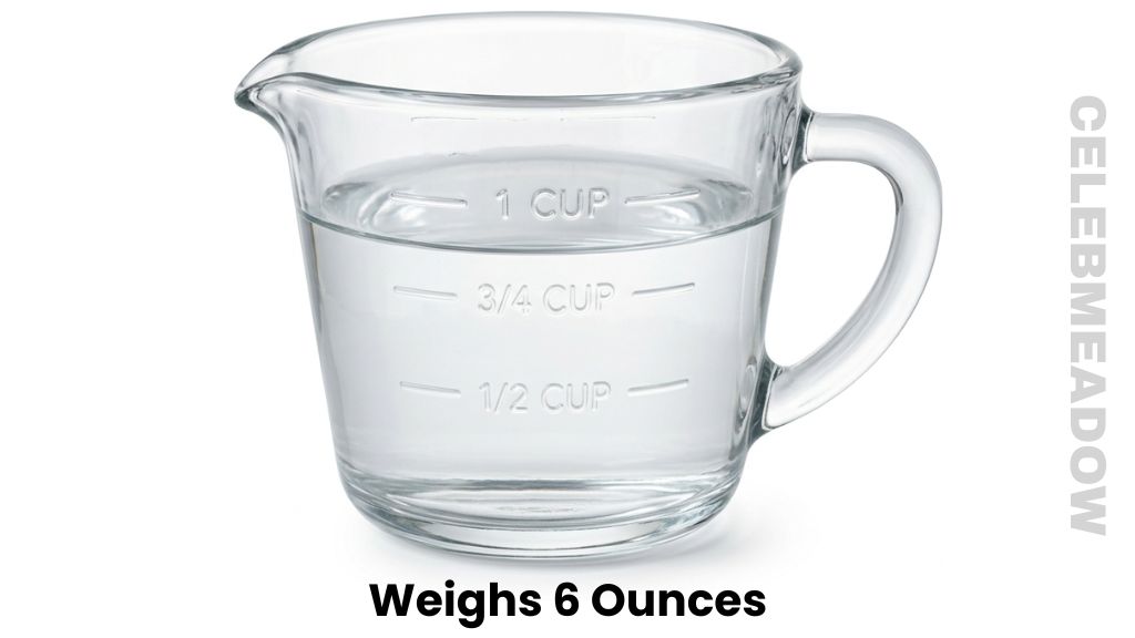 Twelve Tablespoons of Water Weighs 6 Ounces