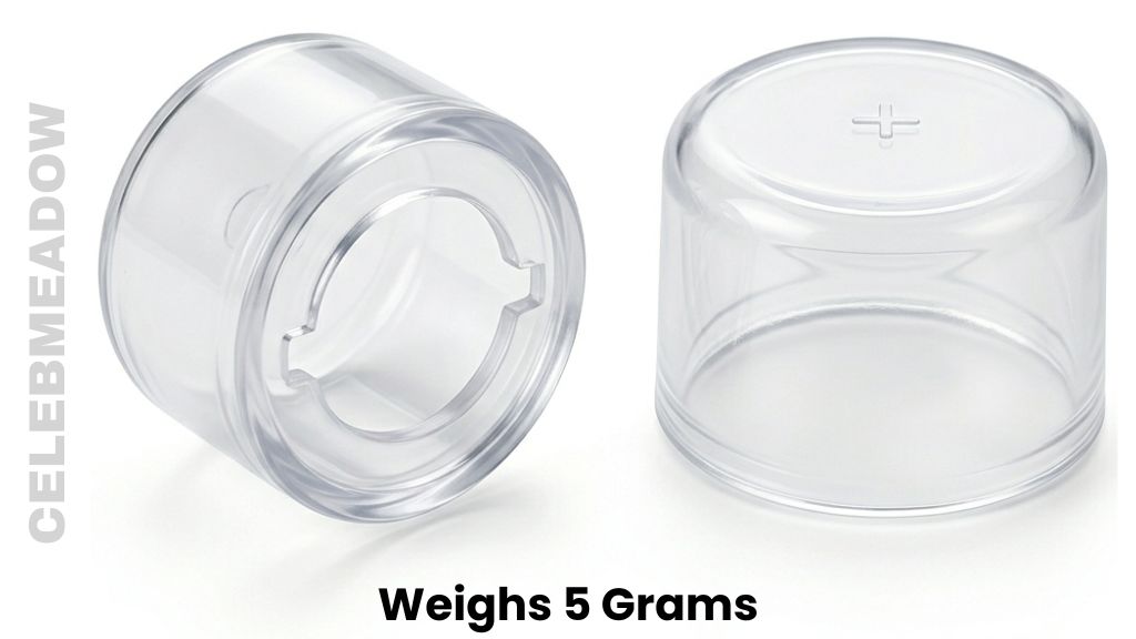 Two AA Battery Plastic Protective Caps Weighs 5 Grams