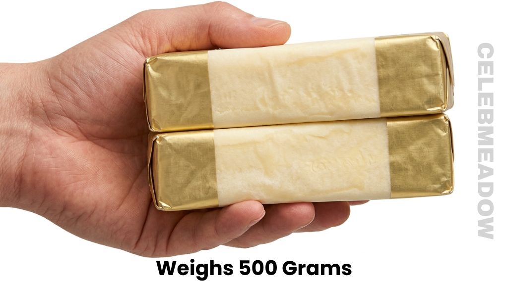 Two Blocks of Unsalted Butter Weighs 500 Grams
