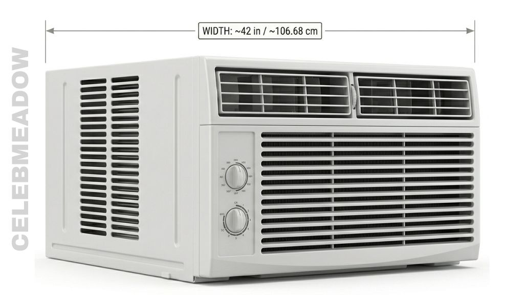 Window Air Conditioner Unit (Width) That Is 42 Inches Long