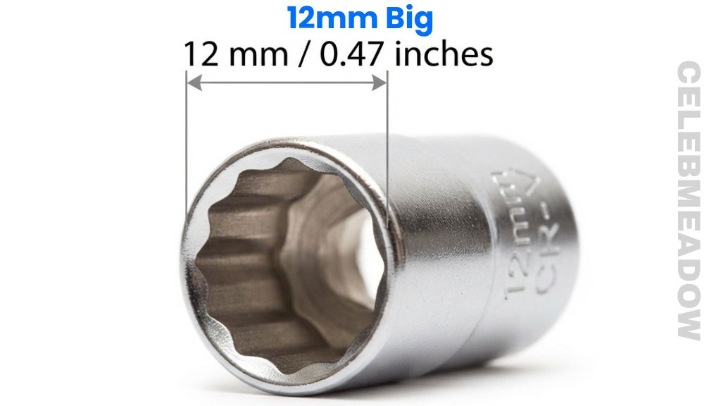 12mm Metric Socket That Is 12 mm Big