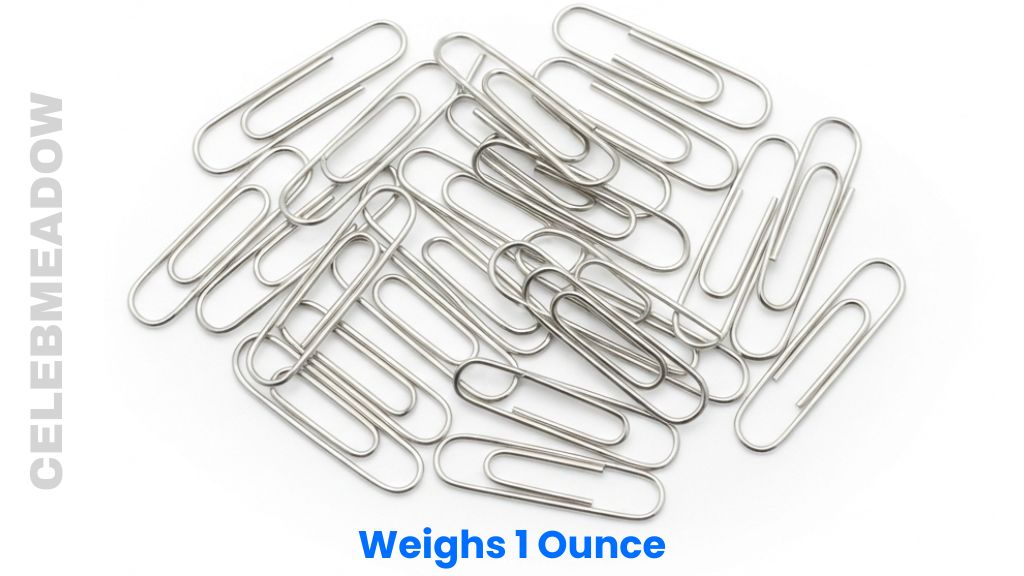 28 Standard Paperclips Weighs 1 Ounce