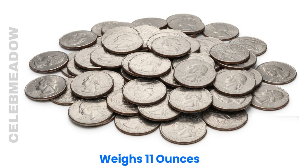 55 United States Quarters Weighs 11 Ounces