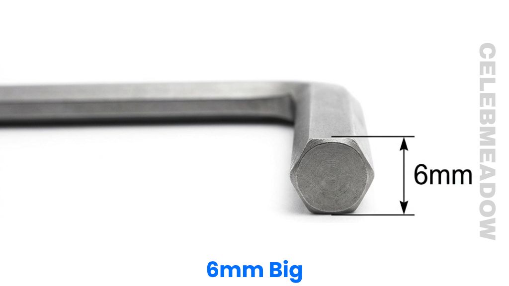 6mm Hex Key That Is 6mm Big or Long
