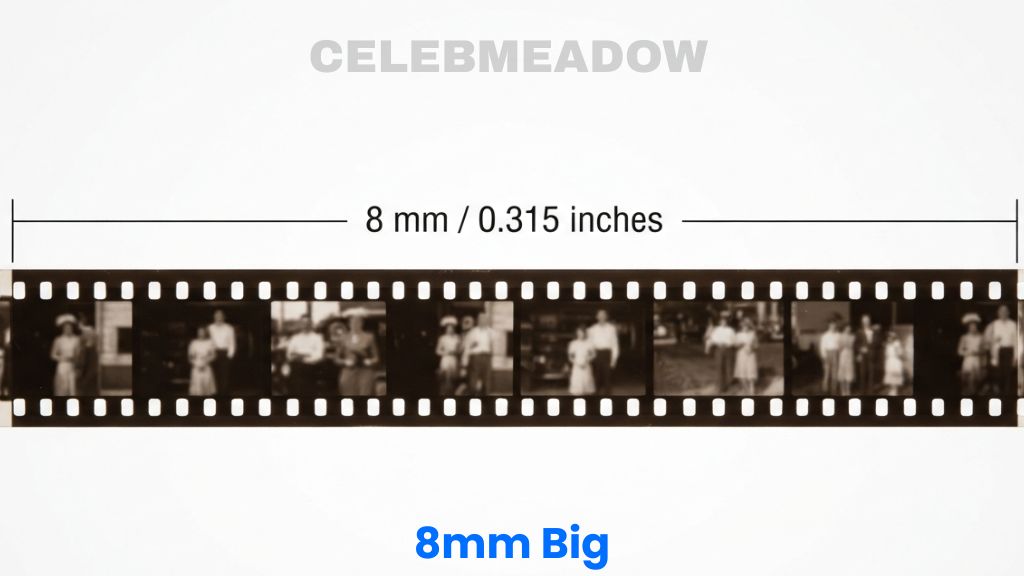 8mm Film Strip That Is 8mm Long