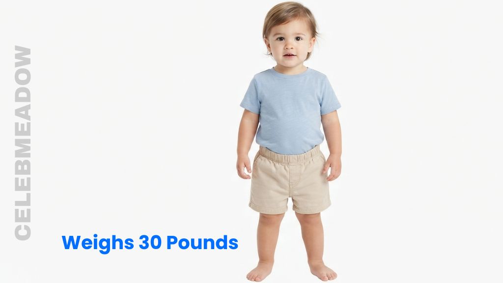 A 2-Year-Old Toddler Weigh 30 Pounds