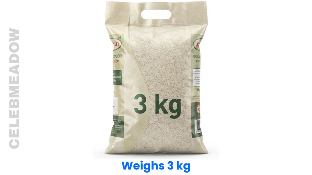 A 3 kg Weigh Bag of Rice