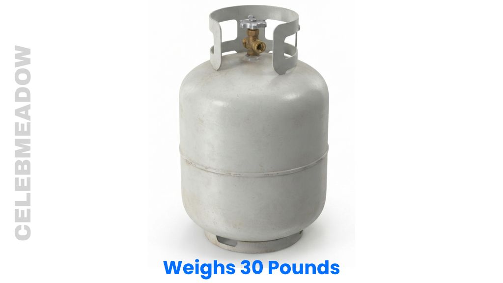 A Full 20-Pound Propane Tank Weigh 30 Pounds